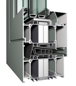 Reynaers Aluminium - CS 104 Raam en deursysteem