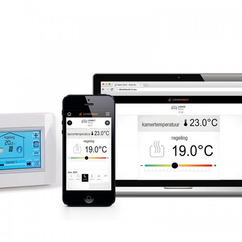 De Radson Touch E3 App – De verwarmingsinstallatie bedienen via individuele verwarmingszones