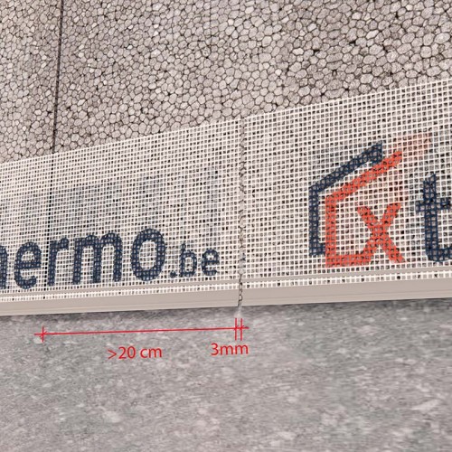 Leden van xthermo lanceerden ook de nieuwe brochure ETICS op de werf.