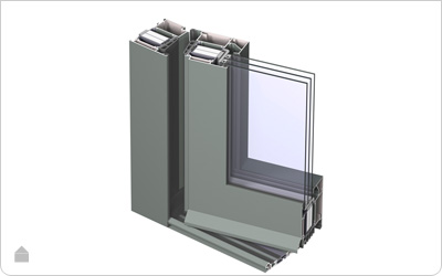 Reynaers Aluminium - CS 104 Raam en deursysteem